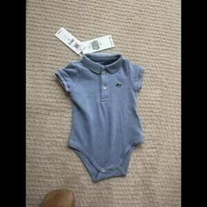 Lacoste blue onesie